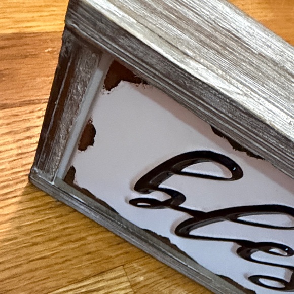 Blessed Wooden Wall Sign CUTE! NEW! - Picture 3 of 7